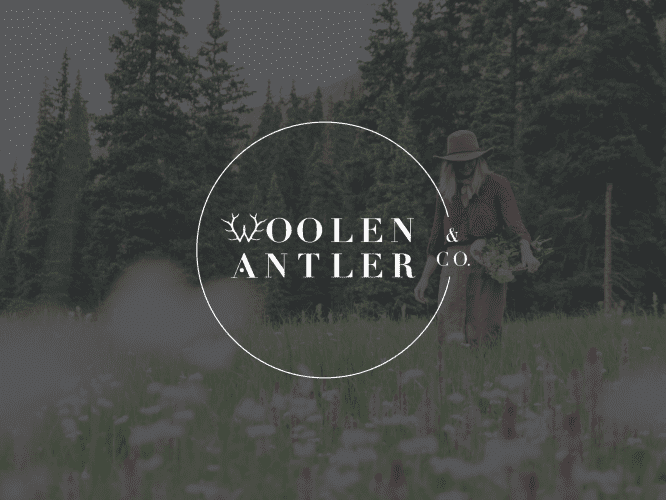 Woolen-Antler-Brand-Primary-Logo-Foraging Woolen-Antler-Brand-Primary-Logo-Foraging