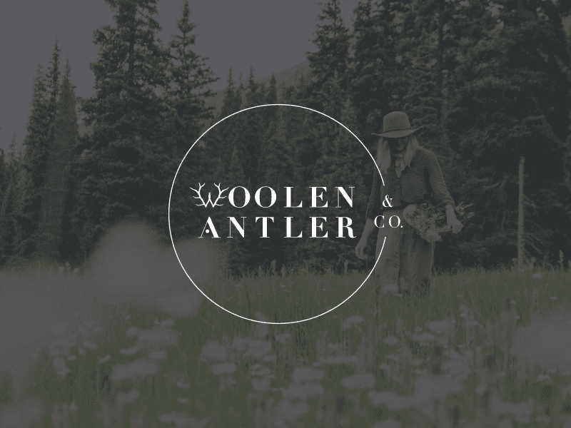 Woolen-Antler-Brand-Primary-Logo-Foraging